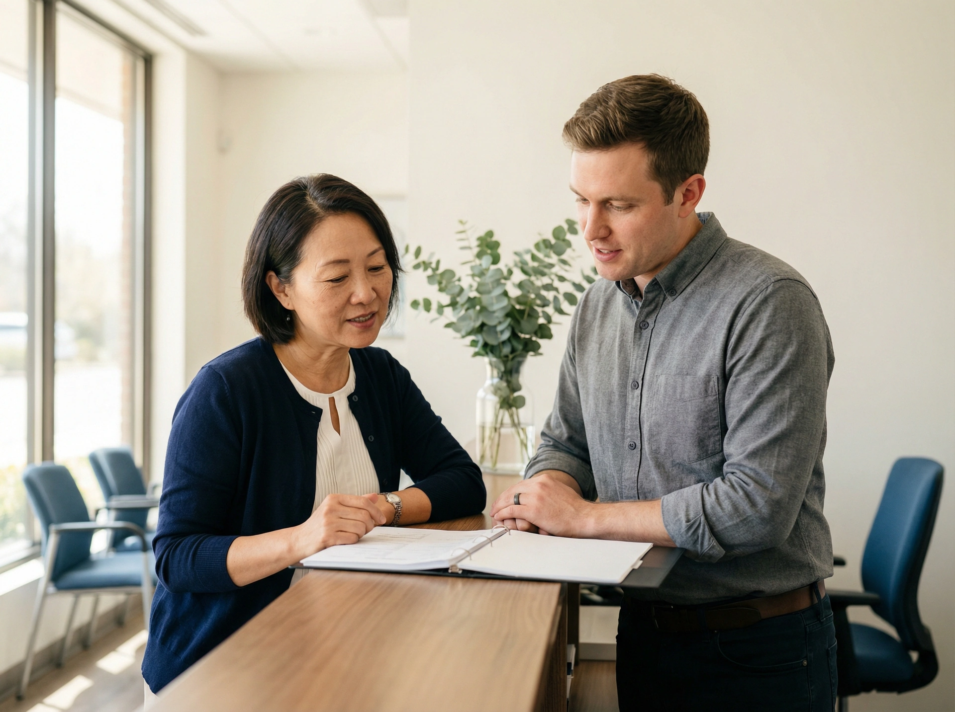 Healthcare practice operations review