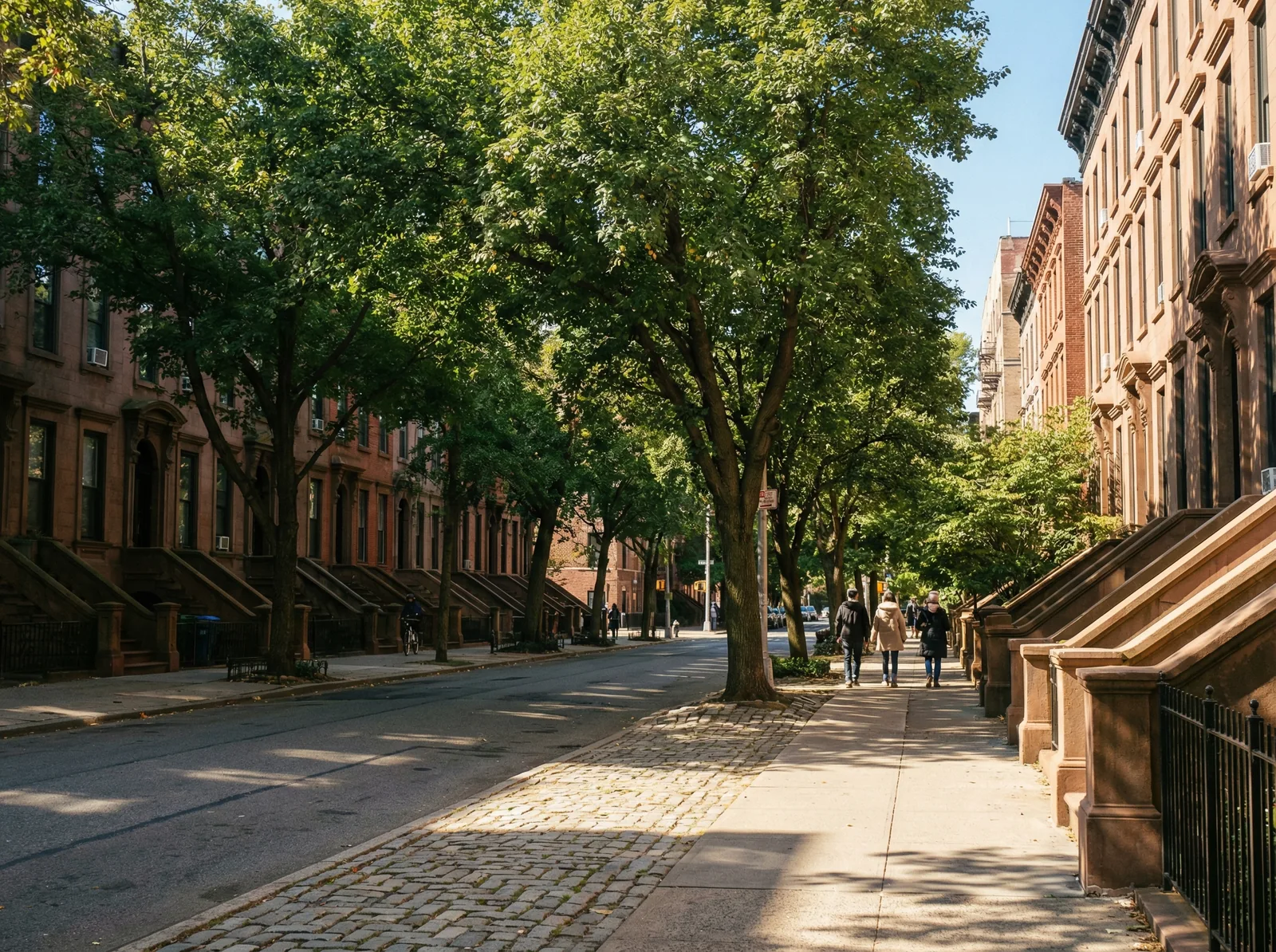 New York City / Morningside neighborhood scene